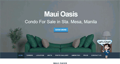 Desktop Screenshot of mauioasisstamesa.com